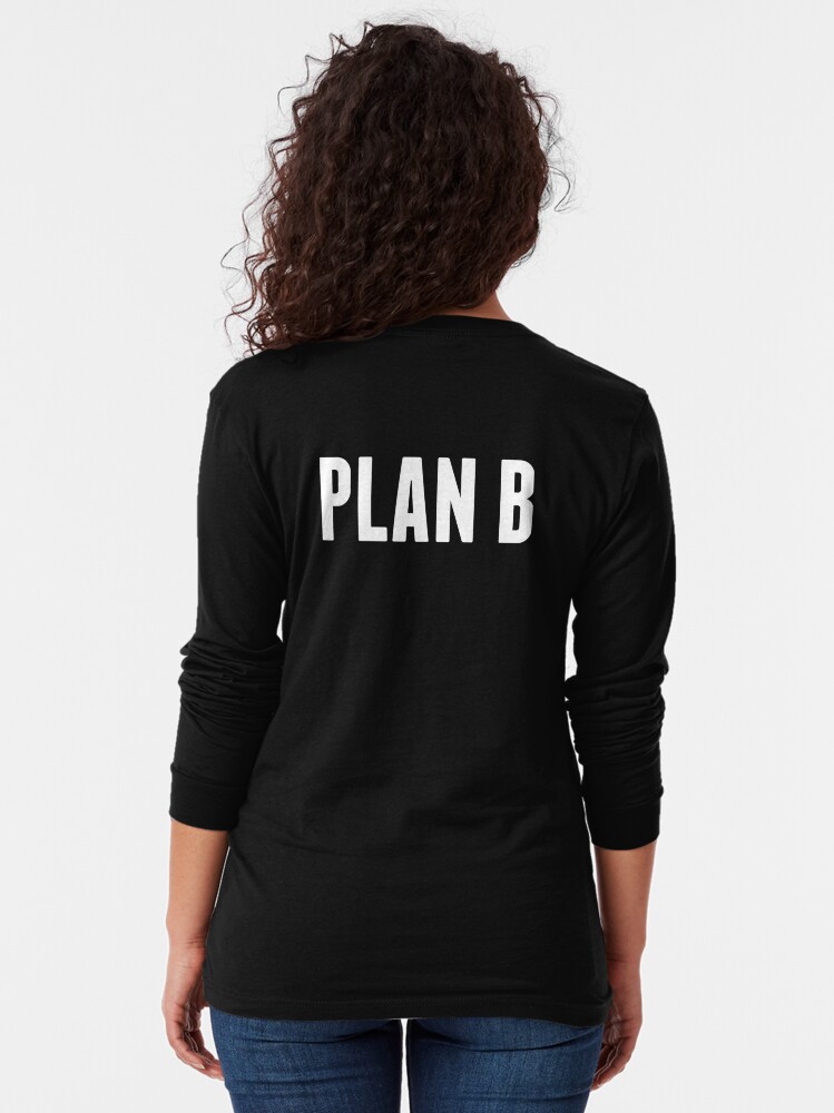 Thumbnail 2 of 5, Long Sleeve T-Shirt, Harrison the Artist: PLAN B Collection designed and sold by HarrisonArtist.