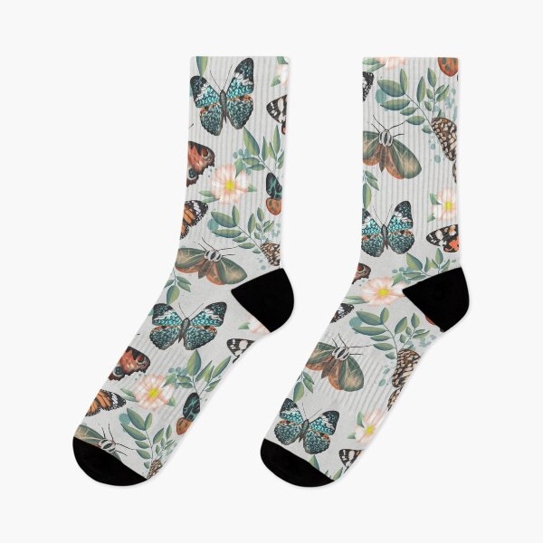 Item preview, Butterflies and moths in garden bright  designed and sold by vianahline.