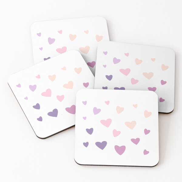 Item preview, Aesthetic Purple Hearts designed and sold by JMSU.