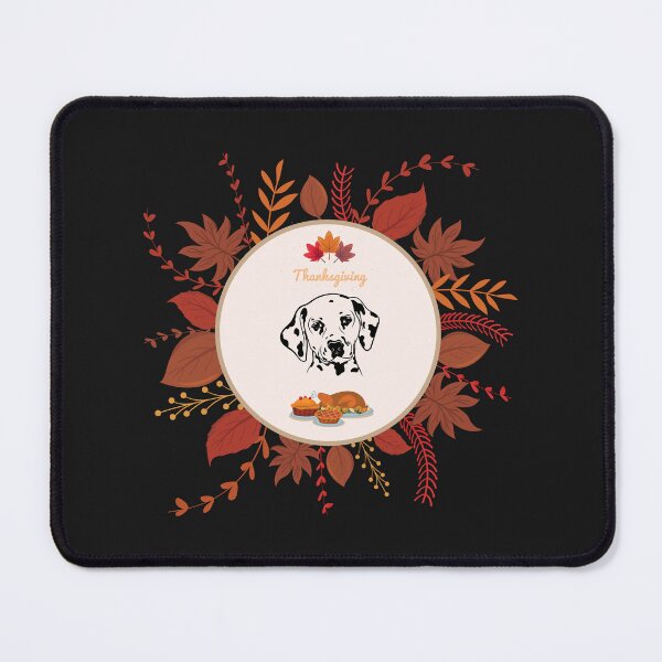 Item preview, Cute Dalmatian Dog with Thanksgiving Theme designed and sold by SeasonalDogs.