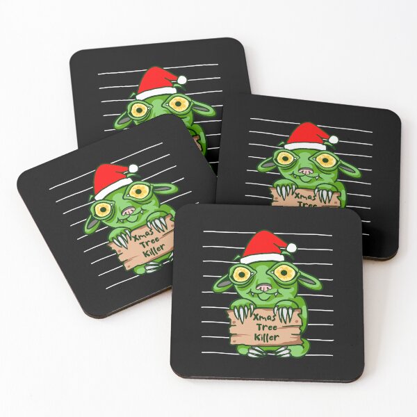 Item preview, Funny Monster Christmas Tree Killer designed and sold by GeeHanz.