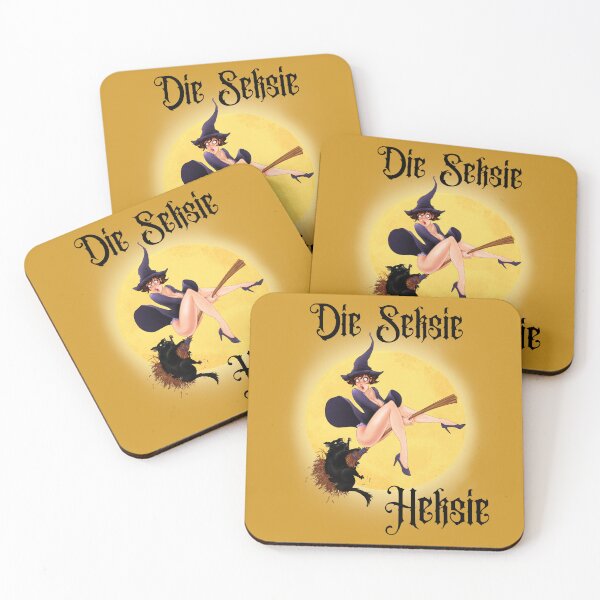Item preview, Die Seksie Heksie South African Witch Afrikaans Heksie Halloween designed and sold by KiffDesigns.