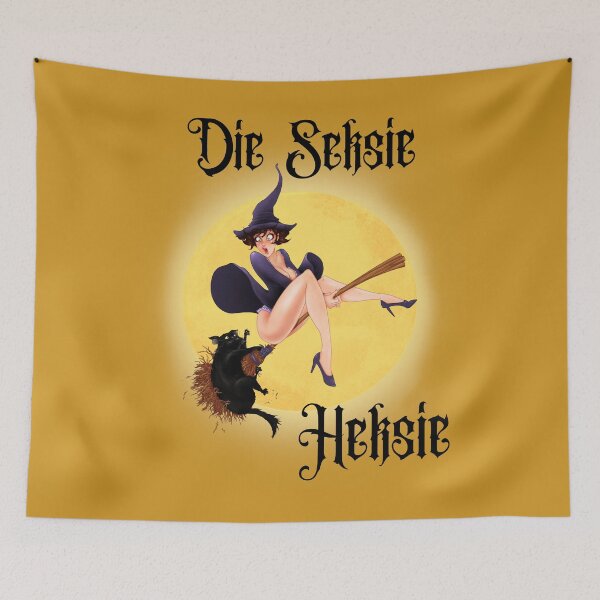 Item preview, Die Seksie Heksie South African Witch Afrikaans Heksie Halloween designed and sold by KiffDesigns.