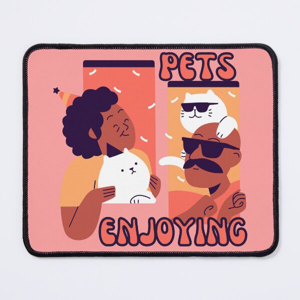 Item preview, Petsitting Pets Enjoying designed and sold by designerpriti.