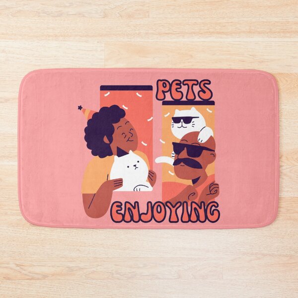 Item preview, Petsitting Pets Enjoying designed and sold by designerpriti.