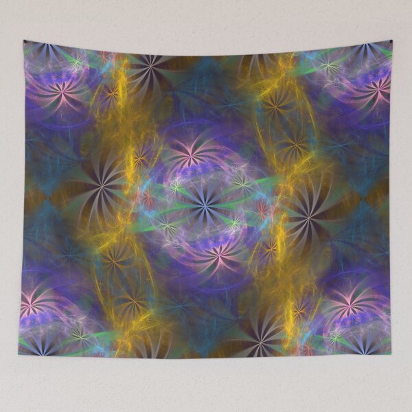 Item preview, Daisy chain reaction fractal designed and sold by glenshee.