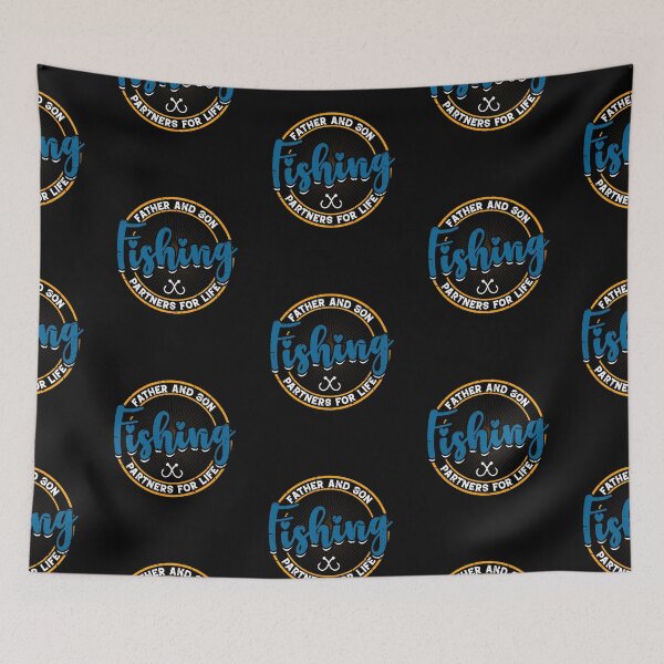 Item preview, Father and son fishing partners for life designed and sold by FanityPrints.