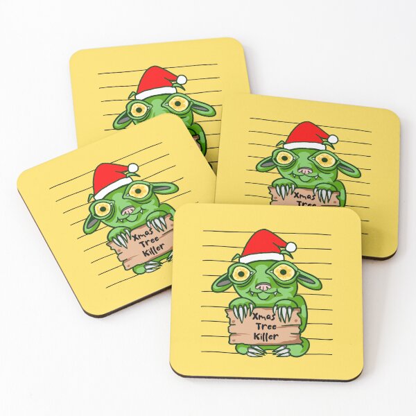 Item preview, Funny Monster Christmas Tree Killer designed and sold by GeeHanz.