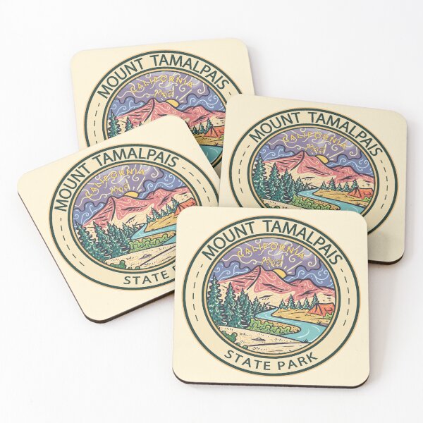 Item preview, Mount Tamalpais State Park California Badge designed and sold by KrisSidDesigns.