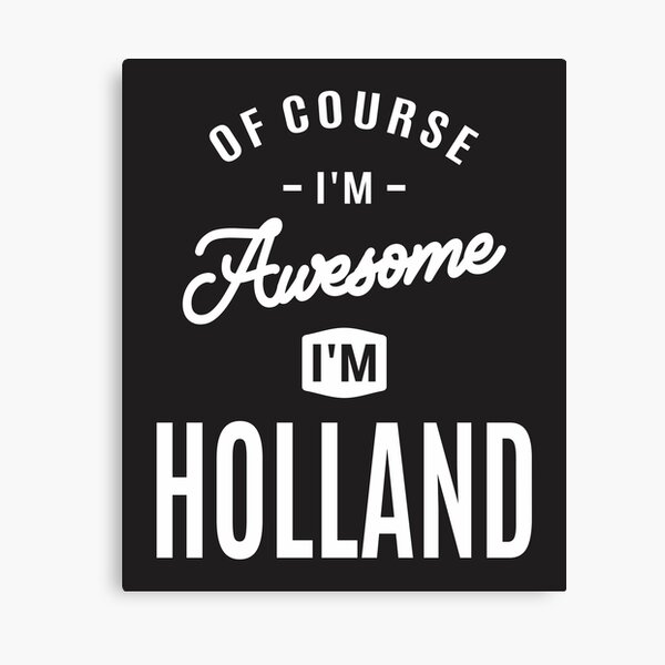 Item preview, Holland Personalized Name designed and sold by cidolopez.