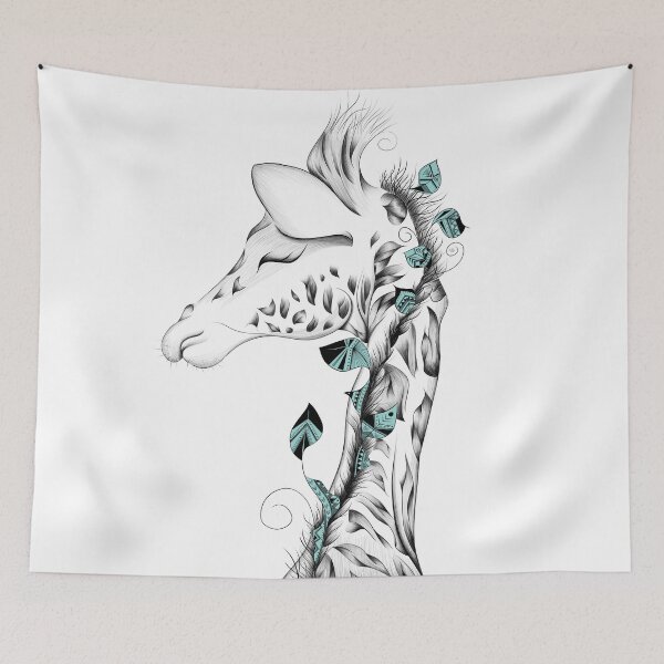 Aperçu de l'œuvre Poetic Giraffe créée et vendue par LouJah-.