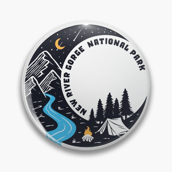 Item preview, New River Gorge National Park Moon Camp designed and sold by JordanHolmes.