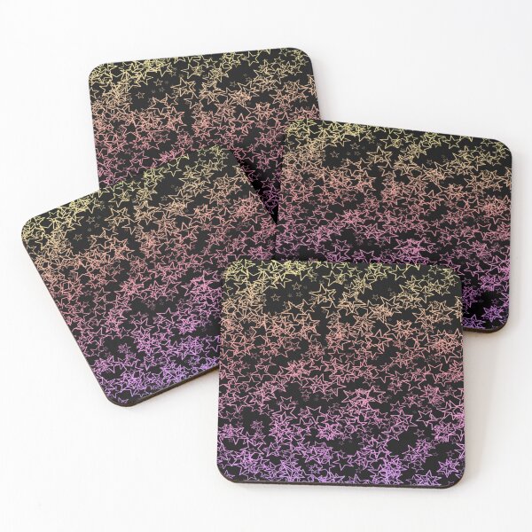 Item preview, Pastle Falling stars designed and sold by awsomepatterns.