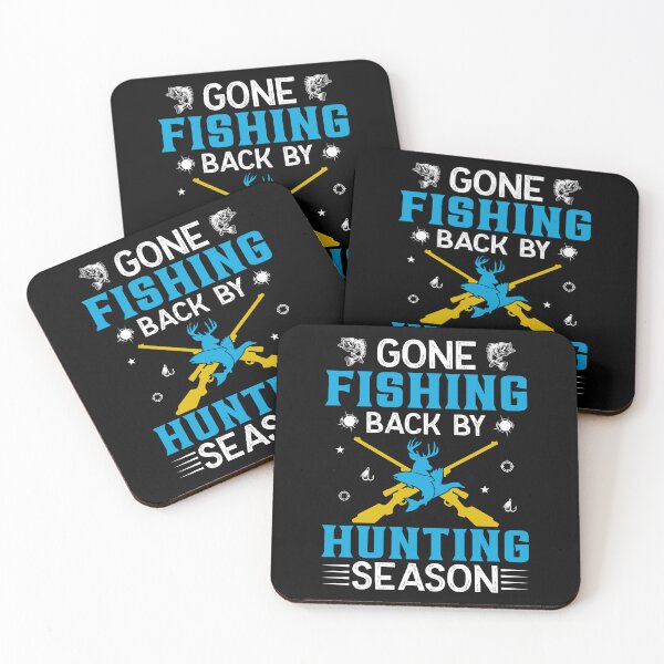 Item preview, Gone fishing back by hunting season designed and sold by FanityPrints.