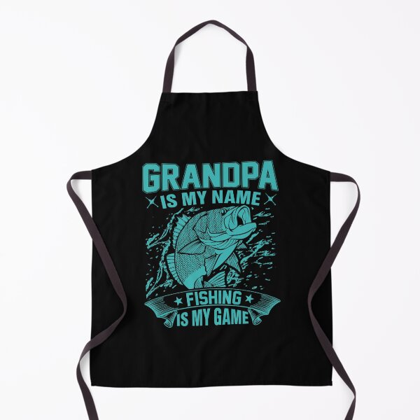 Item preview, Grandpa is my Name Fishing is my Game designed and sold by FanityPrints.
