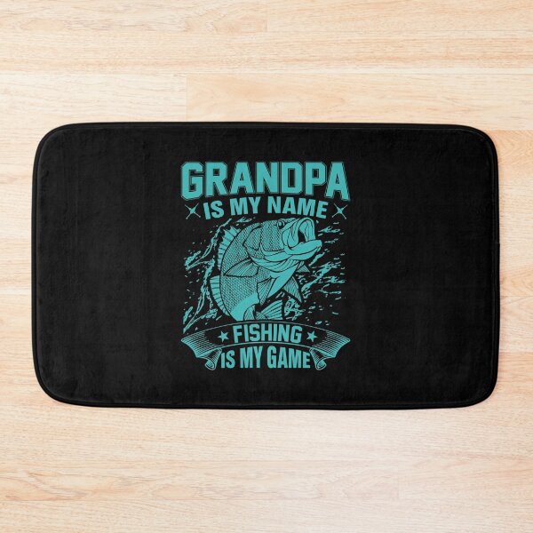 Item preview, Grandpa is my Name Fishing is my Game designed and sold by FanityPrints.