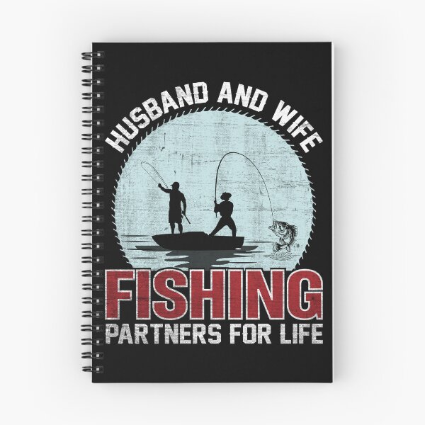 Item preview, Husband and wife fishing partners for life designed and sold by FanityPrints.