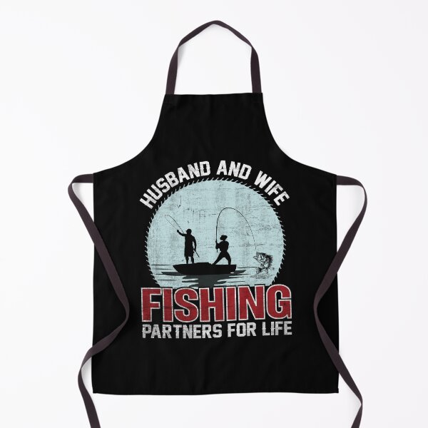 Item preview, Husband and wife fishing partners for life designed and sold by FanityPrints.