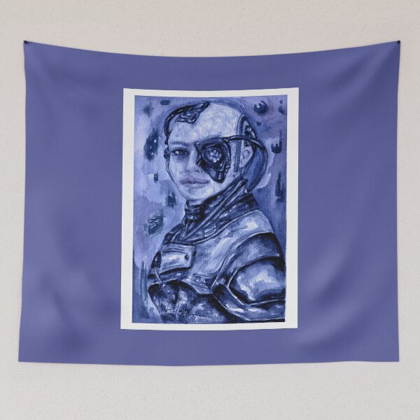 Item preview, Seven- Life in blue designed and sold by DStathers-Art.