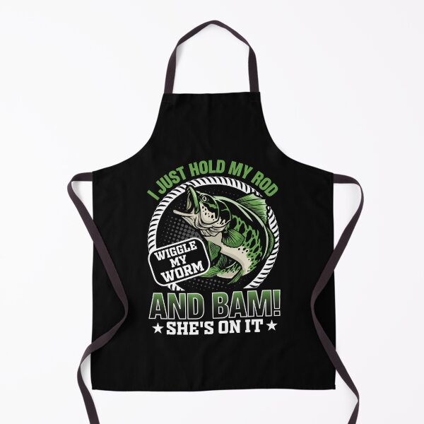 Item preview, I just hold my rod wiggle my worm and bam she's on it designed and sold by FanityPrints.
