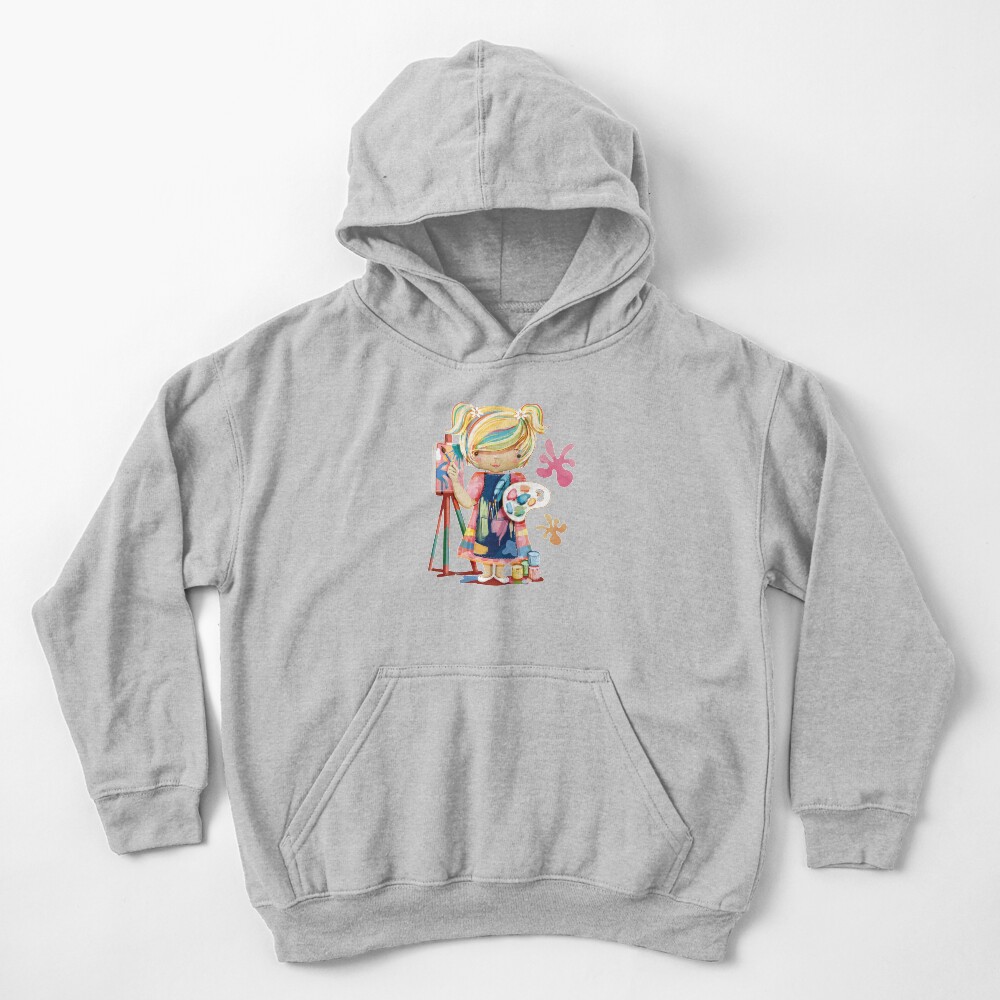 The Little Artist Kids Pullover Hoodie