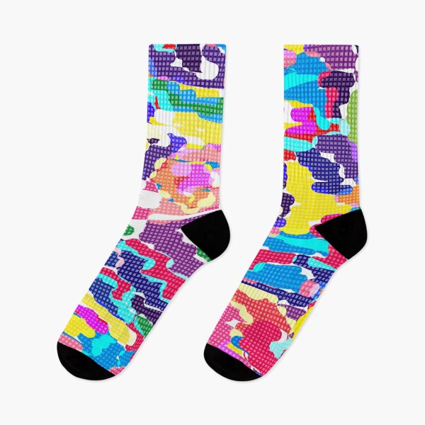 Item preview, Bright modern youth pattern designed and sold by fuzzyfox.