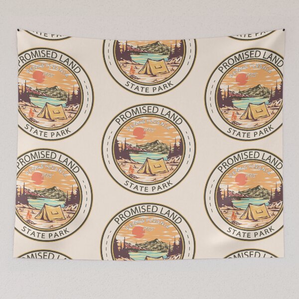 Item preview, Promised Land State Park Pennsylvania Badge designed and sold by KrisSidDesigns.