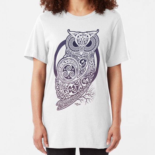 CELTIC OWL Slim Fit T-Shirt