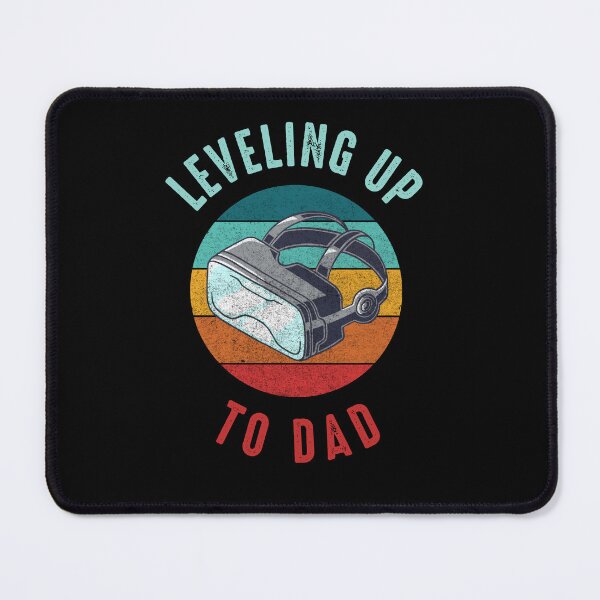 Item preview, Leveling Up To Dad VR Lover Virtual Reality Headset designed and sold by DadJokeDescript.