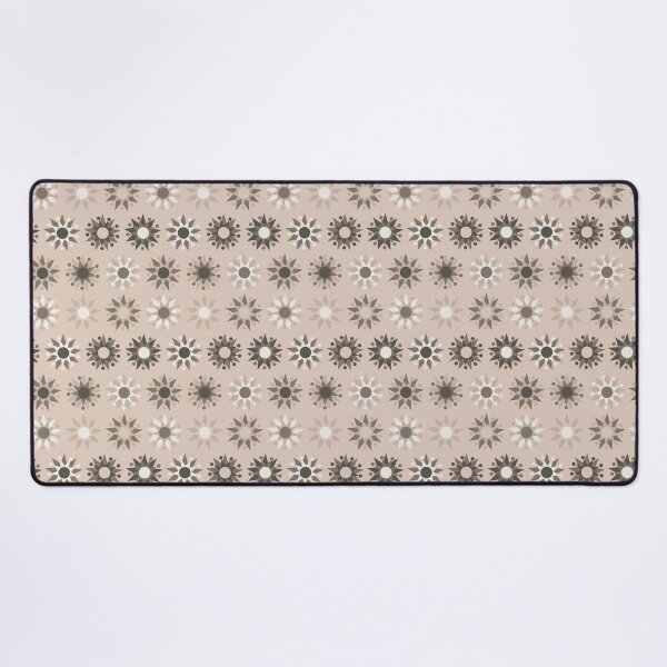 Item preview, DecoSuns Green Range on Soft Pink Beige Repeat  designed and sold by Art in My Loft.