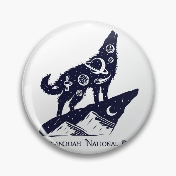 Item preview, Shenandoah National Park Space Wolf designed and sold by JordanHolmes.