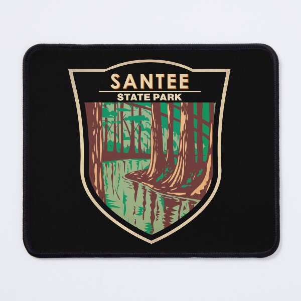 Item preview, Santee State Park South Carolina Vintage Badge designed and sold by KrisSidDesigns.