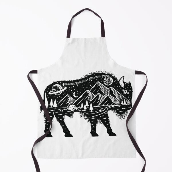 Item preview, Theodore Roosevelt National Park Starry Sky Bison designed and sold by JordanHolmes.