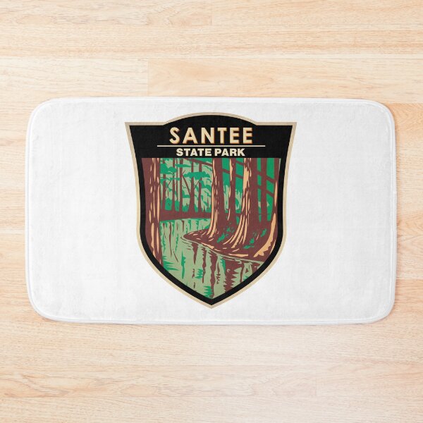Item preview, Santee State Park South Carolina Vintage Badge designed and sold by KrisSidDesigns.