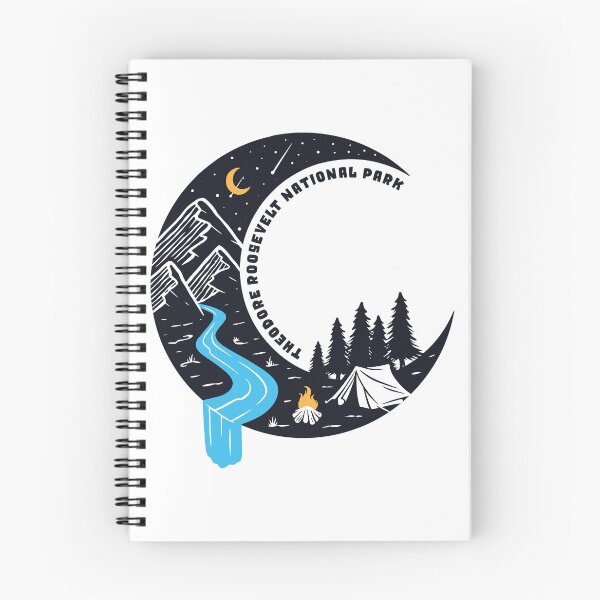 Item preview, Theodore Roosevelt National Park Moon Camp designed and sold by JordanHolmes.