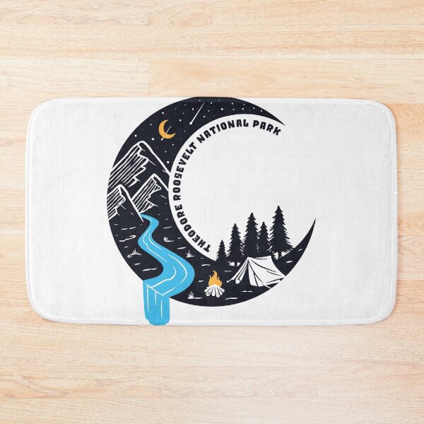 Item preview, Theodore Roosevelt National Park Moon Camp designed and sold by JordanHolmes.