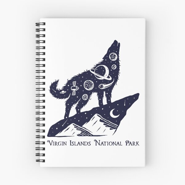 Item preview, Virgin Islands National Park Space Wolf designed and sold by JordanHolmes.
