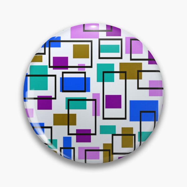 Item preview, Retro Inspired Rectangles designed and sold by TotallyRetroArt.