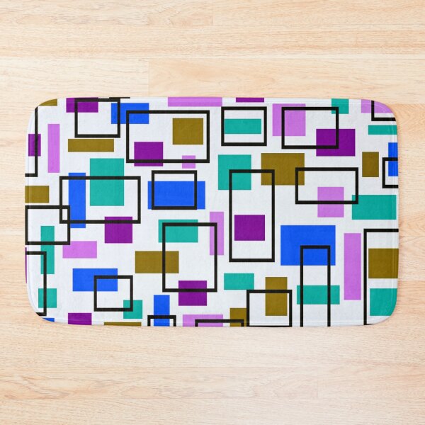 Item preview, Retro Inspired Rectangles designed and sold by TotallyRetroArt.