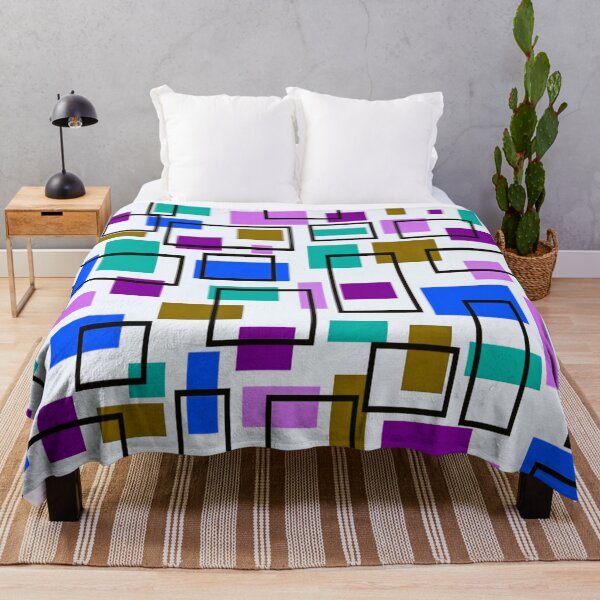 Item preview, Retro Inspired Rectangles designed and sold by TotallyRetroArt.