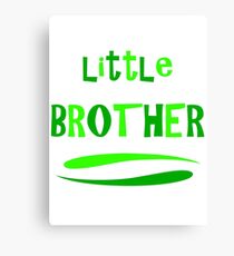 Little Brother Canvas Print