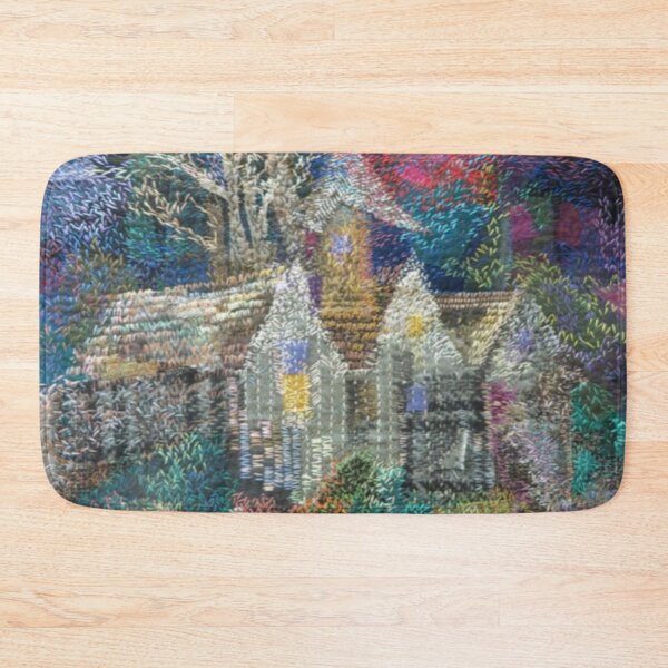 Item preview, Patchwork art in artistic style designed and sold by ErisMerch.