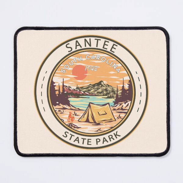 Item preview, Santee State Park South Carolina Vintage Emblem designed and sold by KrisSidDesigns.