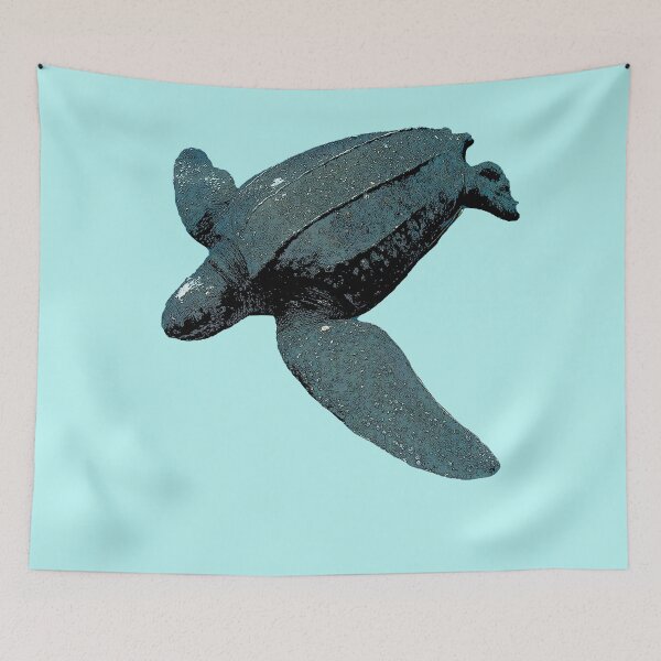 Item preview, Leatherback Sea Turtle Color Print  designed and sold by designsasstultd.