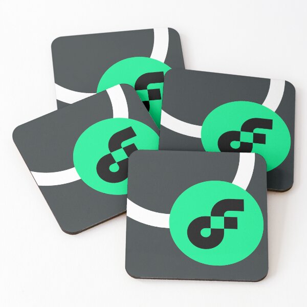 Item preview, Flow FLOW Crypto Altcoin - Abstract Geometry designed and sold by CryptoMoods.