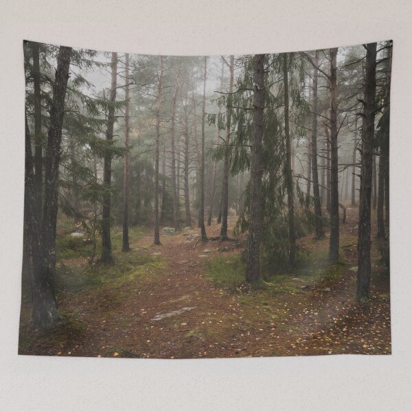 Item preview, Foggy Autumn Forest Scene designed and sold by Nicklas81.