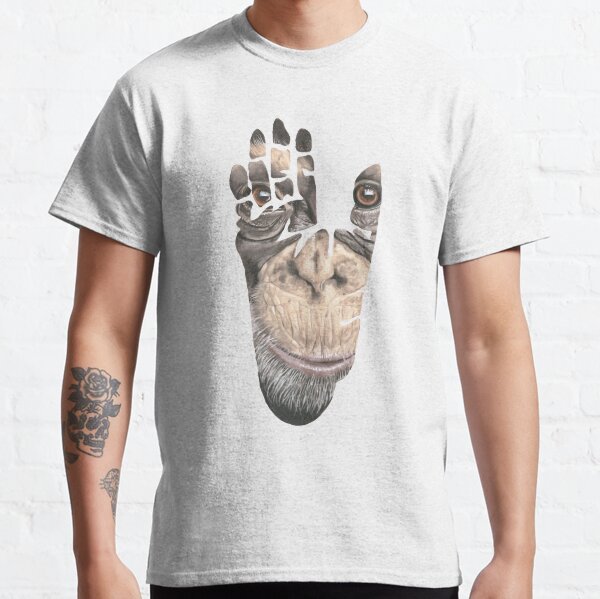 Item preview, Chimpanzee hand print designed and sold by DoughtycreARTiv.