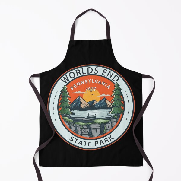Item preview, Worlds End State Park Pennsylvania Badge designed and sold by KrisSidDesigns.
