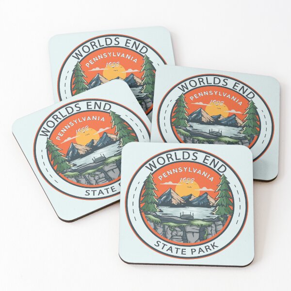 Item preview, Worlds End State Park Pennsylvania Badge designed and sold by KrisSidDesigns.