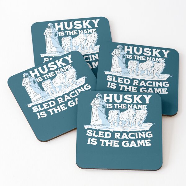 Item preview, Husky is the name  - Sled Racing Huskies Lover designed and sold by EmmiFoxDesigns.
